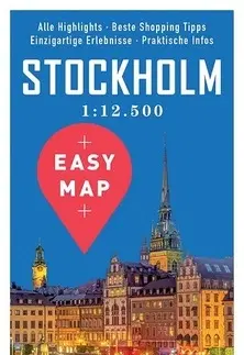 Európa Stockholm - Easy map 1:12 500