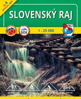 Turistika, skaly Slovenský raj - TM 4 - 1: 25 000, 5. vydanie