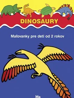 Nalepovačky, vystrihovačky, skladačky Dinosaury - Maľovanky pre deti od 2 rokov - Jaroslaw Žukowski