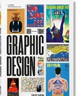 Dizajn, úžitkové umenie, móda The History of Graphic Design, 40th Ed. - Jens Müller,Julius Wiedemann