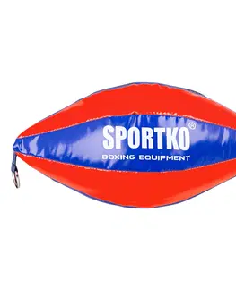 Boxovacie vrecia a hrušky Boxovacie vrece SportKO GP2 22x40cm / 4,5kg žlto-modrá