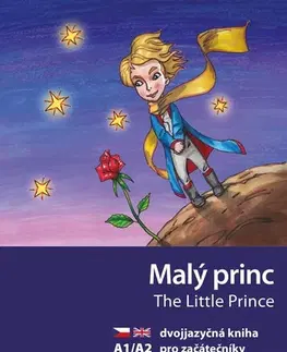 Cudzojazyčná literatúra Malý princ/The Little Prince - Antoine de Saint-Exupéry,Dana Olšovská
