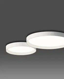 Stropné svietidlá Vibia Vibia Up decentné stropné LED svietidlo biele