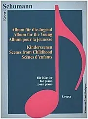Hudba - noty, spevníky, príručky Schumann, Album für die Jugend, Kinderszenen - Robert Schumann