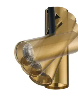 Svietidlá pre 3-fázové koľajnicové svetelné systémy Eco-Light Koľajnicové LED svetlo Rocket 7 W 3 000 K zlaté