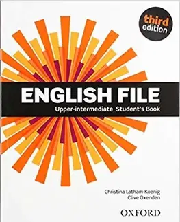Učebnice a príručky New English File 3rd Edition Upper-Inter SB (2019 Edition) - Clive Oxenden,Christina Latham-Koenig