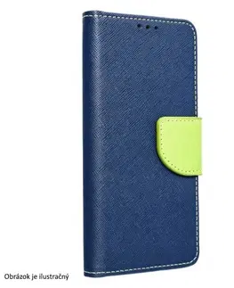 Puzdrá na mobilné telefóny Puzdro FANCY Book pre Xiaomi Redmi Note 12 Pro 5G, modré/zelené TEL205293