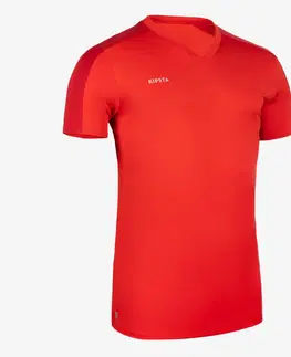 dresy Futbalový dres Essentiel s krátkym rukávom červený