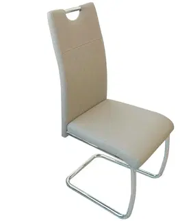 Čalúnené stoličky Stolička Dubaj Cappucino BC-1758