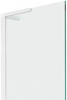 Kúpeľňa MEXEN/S - Next L vanová zástěna FIX 100 x 150 cm, transparent, bílá 895-100-000-03-00-20