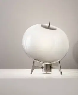 Stolové lampy OleV OLEV Antartic dizajnérska stolná lampa opál/titán