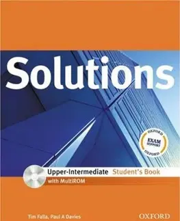 Učebnice a príručky Solutions Upper-Intermediate Student´s Book + MultiROM Pack - Paul A. Davies,Tim Falla
