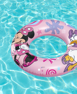 Príslušenstvo k potápačským oblekom Nafukovací kruh Bestway Minnie Swim Ring 56 cm