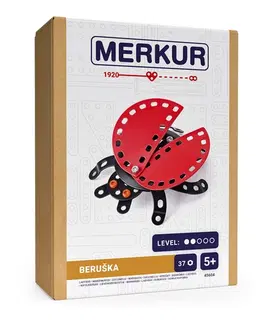 Stavebnice Merkur Stavebnica Merkur Hmyz - Lienka, 37 dielov