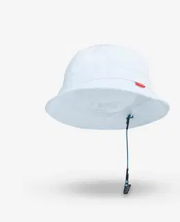 čiapky Bavlnený jachtársky klobúk Sailing 100 biely