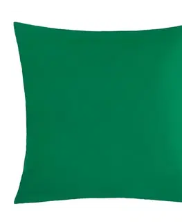 Obliečky Bellatex Obliečka na vankúšik zelená tmavá, 50 x 50 cm