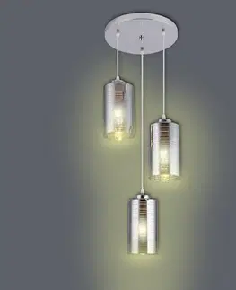Lampy do obývačky Luster 18078-3Y KOX PLAF CHR LW3