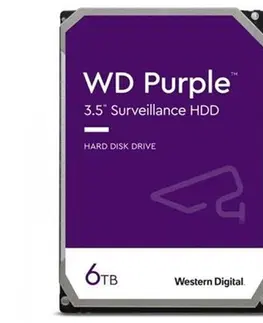 Pevné disky WD Purple Pevný disk NVR HDD 6 TB SATA WD64PURZ