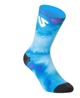 Pánske ponožky Ponožky Undershield Tye Dye modrá 37/41