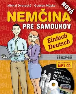 Učebnice a príručky Nová nemčina pre samoukov 2013 + MP3 CD - Michal Dvorecký,Gudrun Mücke
