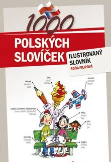 Jazykové učebnice, slovníky 1000 polských slovíček - Soňa Filipová