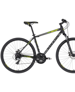 Bicykle KELLYS CLIFF 70 2022 Black Green - S (17", 155-170 cm)
