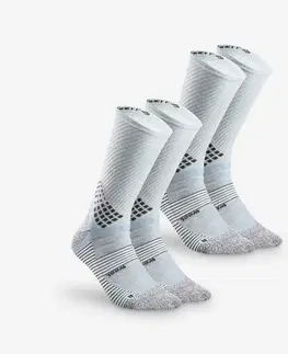 ponožky Vysoké turistické ponožky Hike 900 2 páry modré