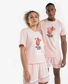 basketbal Basketbalové tričko TS 900 NBA Miami Heat muži/ženy ružové
