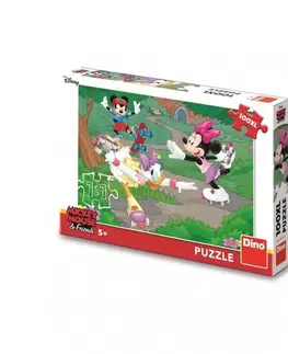 Od 100 dielikov Dino Toys Puzzle Minnie športuje 100 XL Dino