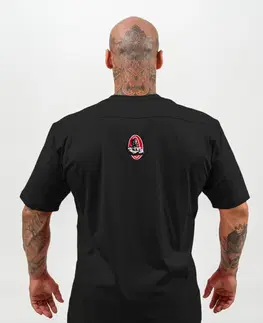 Pánske tričká Tričko s krátkym rukávom Nebbia Legacy 711 Black - L