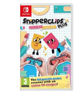 Hry pre Nintendo Switch Snipperclips Plus: Cut it out, Together! NSW