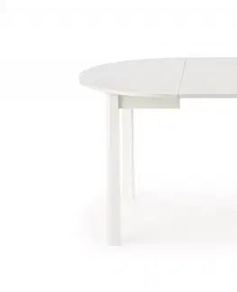 Jedálenské stoly Rozkladací jedálenský stôl RINGO Halmar Čierna