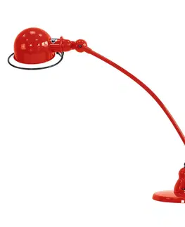 Stolové lampy na písací stôl Jieldé Jieldé Loft C6000 stolná lampa, zakrivená, červená
