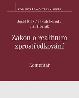 Právo - ostatné Zákon o realitním zprostředkování (č. 39/2020 Sb.). Komentář - Kolektív autorov