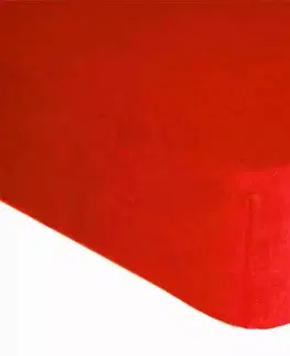 Plachty Forbyt, Prestieradlo, Froté Premium, červené 160 x 200 cm