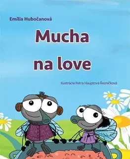Leporelá, krabičky, puzzle knihy Mucha na love - Emília Hubočanová