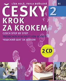 Jazykové učebnice, slovníky Česky krok za krokem 2 - Pavla Bořilová,Lída Holá
