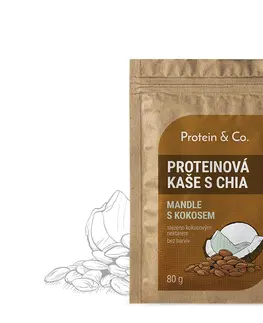 Kaše, müsli a cereálie Protein&co. Proteínová kaša s chia 80 g PRÍCHUŤ: Sweet natural