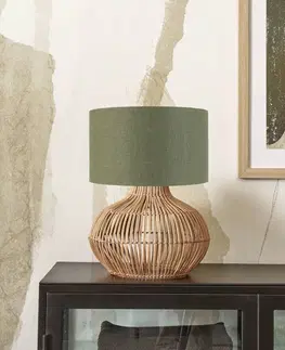 Stolové lampy Good & Mojo GOOD & MOJO Kalahari stolová lampa, 32 cm, zelená
