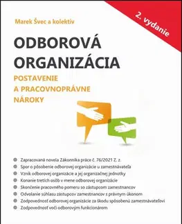 Pracovné právo Odborová organizácia, 2. vydanie - Marek Švec,Kolektív autorov