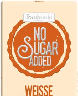 Zdravé potraviny Frakonila Chocolate No Sugar Added 80 g Zvoľ príchuť: Mliečna čokoláda