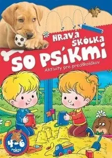 Príprava do školy, pracovné zošity Hravá škôlka so psíkmi - Katalin Tyihák