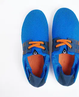 tenis Detská obuv Areeta modro-oranžová