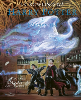 Fantasy, upíri Harry Potter 5 A Fénixov rád – Ilustrovaná edícia - Joanne K. Rowling,Jim Kay,Oľga Kraľovičová