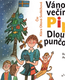 Pre deti a mládež Albatros Vánoční večírek Pipi Dlouhé punčochy