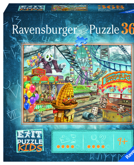 Exit puzzle Ravensburger Exit KIDS Puzzle: Zábavný park 368 Ravensburger