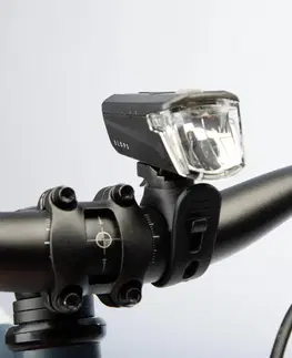 cyklistick Súprava osvetlenia na bicykel LED ST 110 USB predné a zadné svetlo na batérie