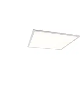 Stropne svietidla LED panel biely vrátane LED a stmievača s diaľkovým ovládaním - Liv