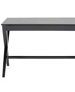Moderné kancelárske stoly Písací Stôl black