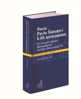 Právo ČR Pocta Pavlu Šámalovi k 65. narozeninám - Tomáš Gřivna